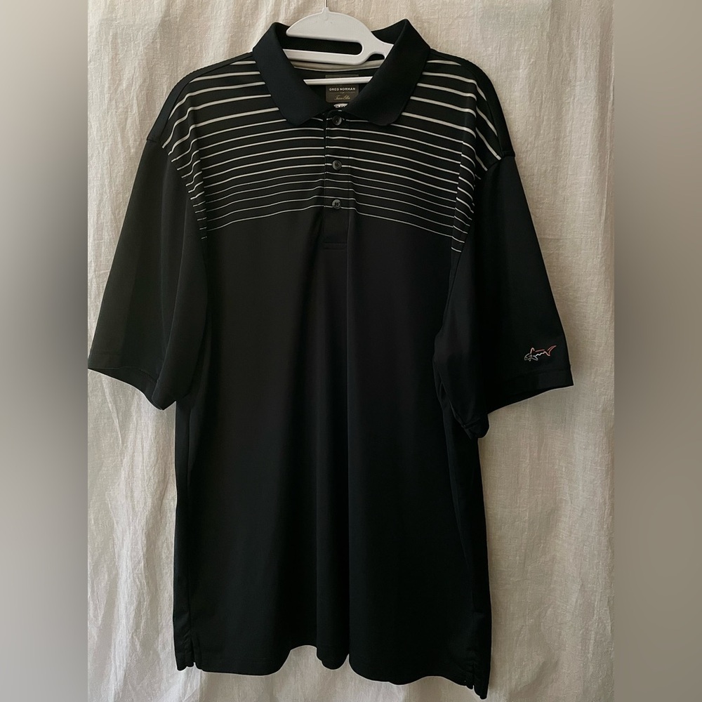 Greg Norman for Tasso Elba - Short Sleeve Solid/Stripe Golf Polo (XL) NWOT